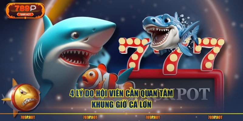 4 lý do hội viên cần quan tâm khung giờ cá lớn