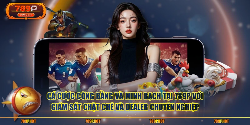 Cá cược công bằng và minh bạch tại 789P với giám sát chặt chẽ và dealer chuyên nghiệp